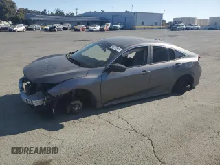 2016 Honda Civic EX-L with VIN 19XFC1F77GE215825, listed as a Copart auction lot 60172815 with Not provided miles and Salvage title. Bid and sale history available at DreamBid. Image 1.