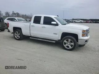 2015 Chevrolet Silverado 1500 LT with VIN 1GCRCREC0FZ382122, listed as a Copart auction lot 48316555 with 92,407 mi miles and Salvage Title. Bid and sale history available at carsss.com. Image 4.