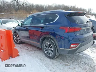 2020 Hyundai Santa Fe Limited with VIN 5NMS5CAD6LH197791, listed as a IAAI auction lot 41592295 with 69,118 mi miles. Bid and sale history available at carsss.com. Image 3.