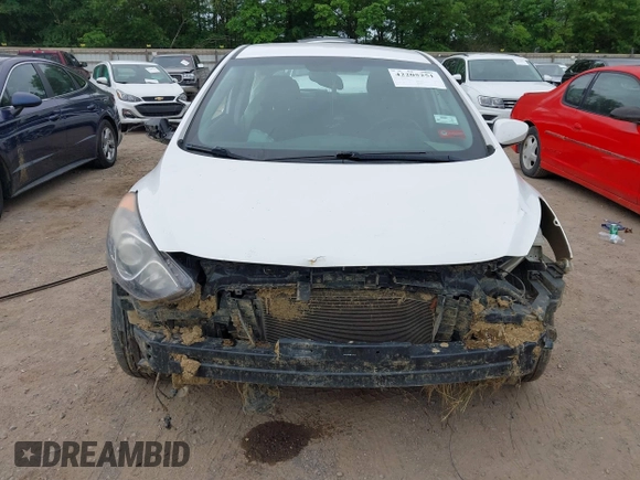 2013 Hyundai Elantra with VIN KMHD35LE2DU151784, listed as a IAAI auction lot 42205251 with 111,081 mi miles and . Bid and sale history available at DreamBid. Image 6.