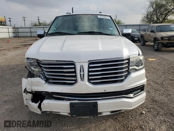 2017 Lincoln Navigator Select with VIN 5LMJJ2HT7HEL14084, listed as a Copart auction lot 47703915 with 98,919 mi miles and Salvage title. Bid and sale history available at DreamBid. Image 5.