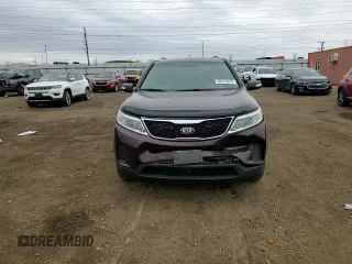 2014 Kia Sorento LX with VIN 5XYKT4A75EG458041, listed as a Copart auction lot 50915535 with 163,789 mi miles and Salvage Title. Bid and sale history available at carsss.com. Image 10.