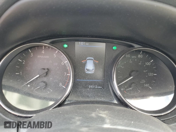 2020 Nissan Rogue S z VIN JN1BJ1CW8LW374999, wystawiony jako Copart lot #55852665 z przebiegiem 59 312 mil mil oraz Szkoda całkowita • Salvage title. Historia ofert i sprzedaży dostępna na DreamBid. Obrazek 9.