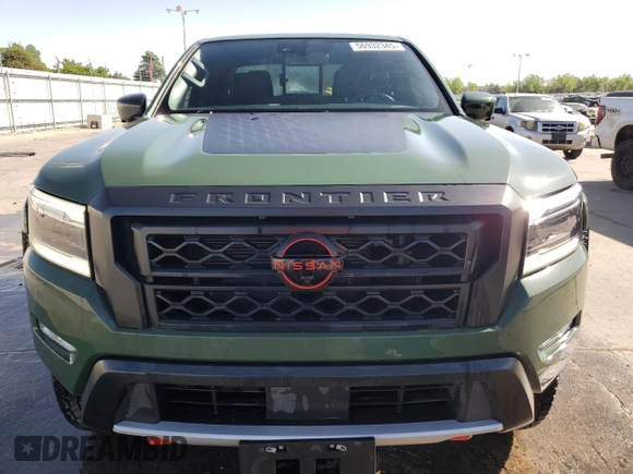 2023 Nissan Frontier SV z VIN 1N6ED1EK3PN622340, wystawiony jako Copart lot #56932345 z przebiegiem 13 234 mil mil oraz Szkoda całkowita • Salvage title. Historia ofert i sprzedaży dostępna na DreamBid. Obrazek 5.