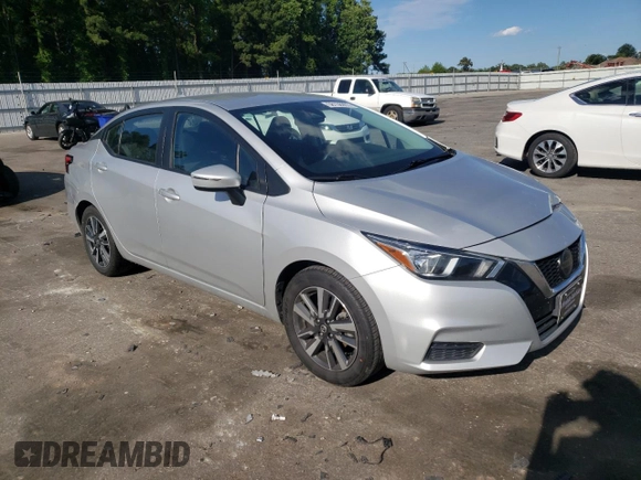 2021 Nissan Versa SV с VIN 3N1CN8EVXML854927, выставлен на аукционе Copart как лот 58156965 с пробегом 120 498 миль миль и Списание • Salvage title. История ставок и продаж доступна на DreamBid. Изображение 4.