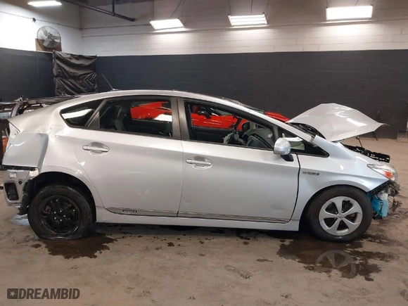 2012 Toyota Prius One with VIN JTDKN3DU2C1585378, listed as a IAAI auction lot 41306612 with NaN miles. Bid and sale history available at carsss.com. Image 13.