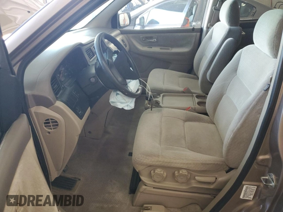 2004 Honda Odyssey LX z VIN 5FNRL18554B007005, wystawiony jako Copart lot #54377345 z przebiegiem 219 655 mil mil oraz Szkoda całkowita • Salvage title. Historia ofert i sprzedaży dostępna na DreamBid. Obrazek 7.