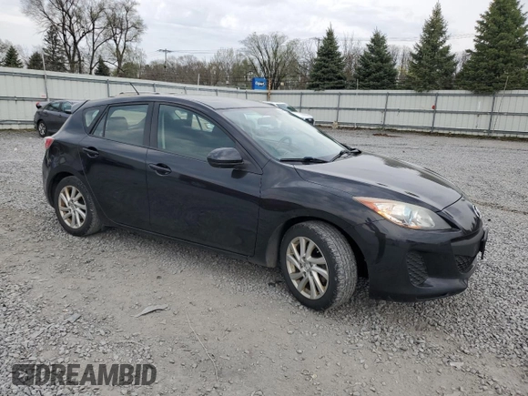 2012 Mazda Mazda3 i Touring with VIN JM1BL1L85C1662064, listed as a Copart auction lot 54408845 with 89,963 mi miles and Salvage Title. Bid and sale history available at carsss.com. Image 4.