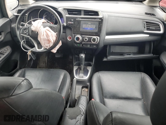 2015 Honda Fit EX-L with VIN 3HGGK5H80FM751512, listed as a Copart auction lot 60594335 with 160,765 mi miles and Salvage title. Bid and sale history available at DreamBid. Image 8.