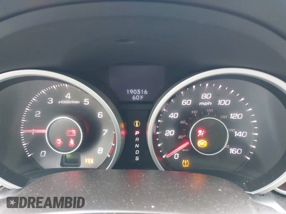 2009 Acura TL Technology z VIN 19UUA86549A007154, wystawiony jako IAAI lot #42227350 z przebiegiem 190 316 mil mil oraz . Historia ofert i sprzedaży dostępna na DreamBid. Obrazek 7.