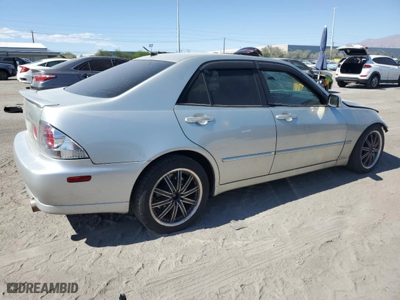 2002 Lexus IS 300 with VIN JTHBD192620063838, listed as a Copart auction lot 73057254 with 158,376 mi miles and Salvage Title. Bid and sale history available at carsss.com. Image 3.