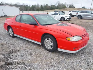 2001 Chevrolet Monte Carlo SS with VIN 2G1WX15K719159149, listed as a IAAI auction lot 41506221 with 1 mi miles. Bid and sale history available at carsss.com. Image 1.