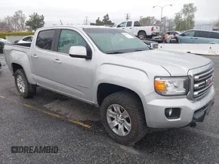2017 GMC Canyon 4WD SLE with VIN 1GTG6CENXH1275254, listed as a IAAI auction lot 41776438 with 95,272 mi miles. Bid and sale history available at carsss.com. Image 1.