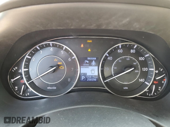 2018 Nissan Armada SV with VIN JN8AY2NC8J9553461, listed as a Copart auction lot 56242323 with 105,819 mi miles. Bid and sale history available at carsss.com. Image 9.
