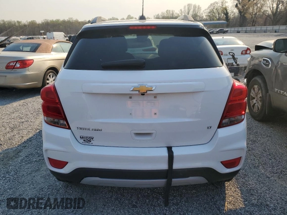 2017 Chevrolet Trax LT with VIN 3GNCJPSB8HL262677, listed as a Copart auction lot 50764145 with 84,302 mi miles and Salvage Title. Bid and sale history available at carsss.com. Image 6.