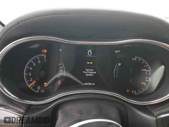2015 Jeep Grand Cherokee High Altitude with VIN 1C4RJECG1FC160423, listed as a Copart auction lot 46043695 with 140,784 mi miles and Salvage Title. Bid and sale history available at carsss.com. Image 9.