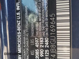 2016 Mercedes-Benz C 300 с VIN 55SWF4JB8GU169645, выставлен на аукционе Copart как лот 58185115 с пробегом 82 886 миль миль и Списание • Salvage title. История ставок и продаж доступна на DreamBid. Изображение 12.
