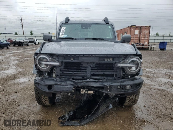 2024 Ford Bronco Outer Banks with VIN 1FMEE8BP5RLA22552, listed as a Copart auction lot 57555045 with 18,000 mi miles and Salvage title. Bid and sale history available at DreamBid. Image 5.