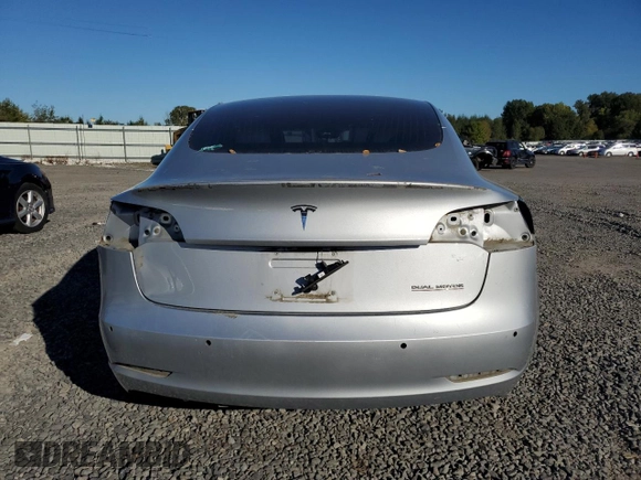 2018 Tesla Model 3 Long Range Battery with VIN 5YJ3E1EB4JF074295, listed as a Copart auction lot 74775384 with 83,515 mi miles and Salvage Title. Bid and sale history available at DreamBid. Image 6.