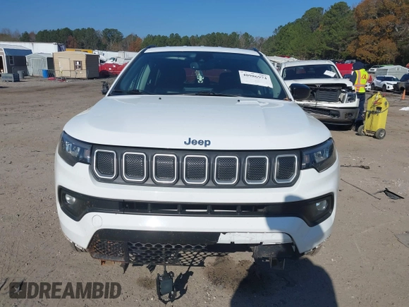 2022 Jeep Compass Latitude Lux с VIN 3C4NJDFB6NT130538, выставлен на аукционе IAAI как лот 40986974 с пробегом 36 237 миль миль и . История ставок и продаж доступна на DreamBid. Изображение 12.