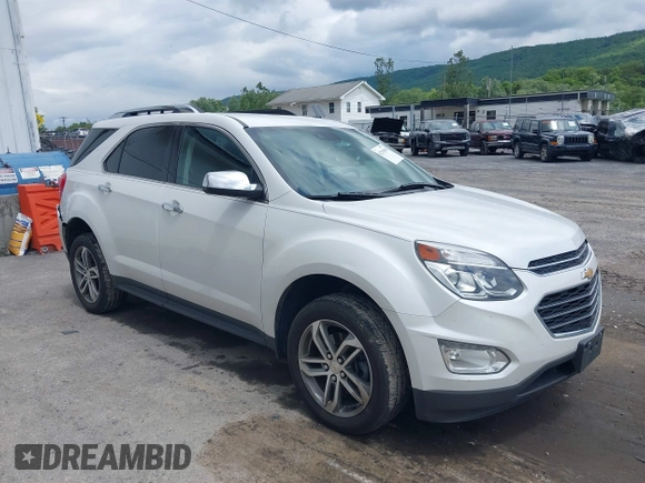 2017 Chevrolet Equinox Premier z VIN 2GNFLGEK9H6229047, wystawiony jako IAAI lot #42330100 z przebiegiem 86 096 mil mil oraz . Historia ofert i sprzedaży dostępna na DreamBid. Obrazek 1.