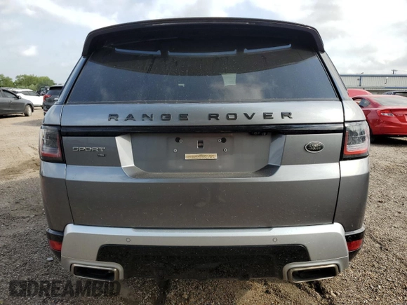 2021 Land Rover Range Rover Sport HSE Silver Edition with VIN SALWR2SU4MA749615, listed as a Copart auction lot 50415645 with 76,370 mi miles and Salvage title. Bid and sale history available at DreamBid. Image 6.