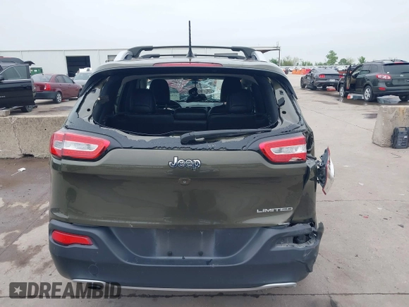 2014 Jeep Cherokee Limited with VIN 1C4PJLDS5EW283587, listed as a IAAI auction lot 41931369 with 83,463 mi miles. Bid and sale history available at carsss.com. Image 16.