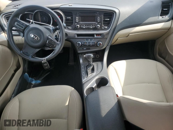 2015 Kia Optima LX with VIN 5XXGM4A76FG446084, listed as a Copart auction lot 60459275 with 91,621 mi miles and Clean title. Bid and sale history available at DreamBid. Image 8.