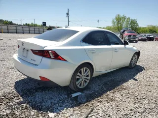 2015 Lexus IS 250 with VIN JTHBF1D20F5050254, listed as a Copart auction lot 52411465 with 158,623 mi miles and Salvage Title. Bid and sale history available at carsss.com. Image 3.
