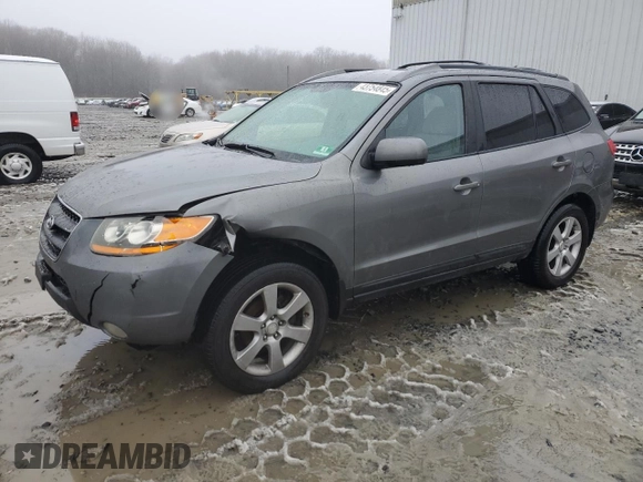 2009 Hyundai Santa Fe SE with VIN 5NMSH73E59H272364, listed as a Copart auction lot 43754845 with 111,270 mi miles and Salvage title. Bid and sale history available at DreamBid. Image 1.