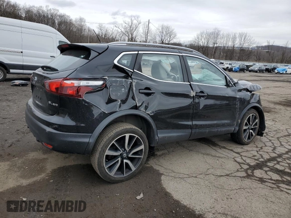 2017 Nissan Rogue Sport SL with VIN JN1BJ1CR4HW133040, listed as a Copart auction lot 52760255 with 122,354 mi miles and Salvage Title. Bid and sale history available at carsss.com. Image 3.
