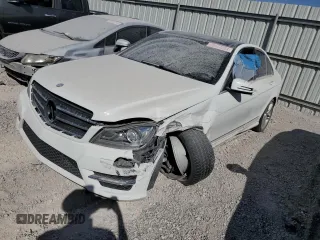 2014 Mercedes-Benz C 350 Sport with VIN WDDGF5HB0EA939012, listed as a Copart auction lot 66573204 with 77,514 mi miles and Salvage Title. Bid and sale history available at DreamBid. Image 1.