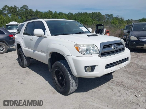 2006 Toyota 4Runner SR5 with VIN JTEZU14R260071750, listed as a IAAI auction lot 41817834 with 298,154 mi miles and . Bid and sale history available at DreamBid. Image 1.