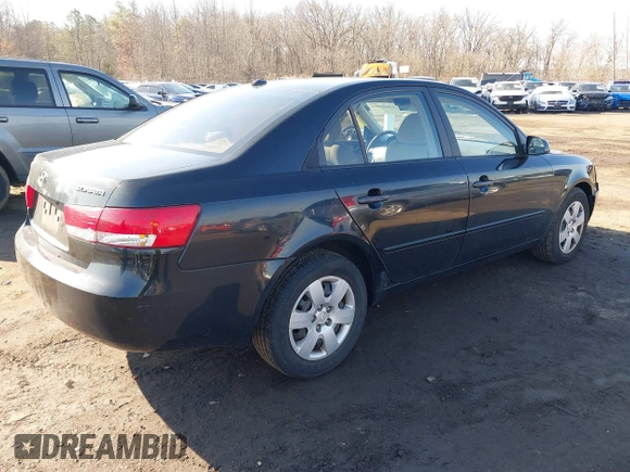 2007 Hyundai Sonata GLS with VIN 5NPET46C47H266964, listed as a IAAI auction lot 41626893 with 176,523 mi miles and . Bid and sale history available at DreamBid. Image 4.