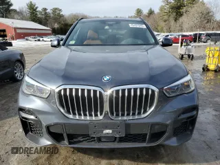2022 BMW X5 xDrive45e with VIN 5UXTA6C0XN9M02912, listed as a Copart auction lot 45491845 with 14,586 mi miles and Salvage Title. Bid and sale history available at DreamBid. Image 5.