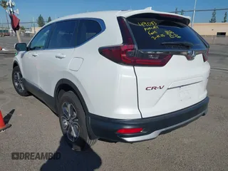 2022 Honda CR-V EX-L with VIN 7FARW2H8XNE045486, listed as a IAAI auction lot 41861874 with 27,896 mi miles. Bid and sale history available at carsss.com. Image 3.