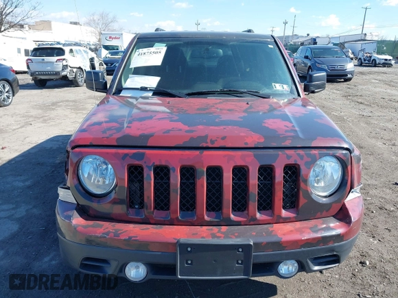 2017 Jeep Patriot Sport with VIN 1C4NJPBA1HD149040, listed as a IAAI auction lot 41875505 with 124,125 mi miles and . Bid and sale history available at DreamBid. Image 12.