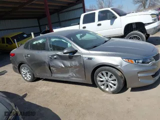 2018 Kia Optima S with VIN 5XXGT4L31JG267408, listed as a IAAI auction lot 41780014 with 111,940 mi miles. Bid and sale history available at carsss.com. Image 13.