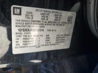 2016 Cadillac Escalade Premium Collection with VIN 1GYS3CKJXGR195614, listed as a Copart auction lot 41493565 with 103,236 mi miles and Salvage Title. Bid and sale history available at carsss.com. Image 13.