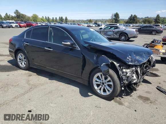 2012 Hyundai Genesis 3.8L z VIN KMHGC4DD2CU162621, wystawiony jako Copart lot #57342995 z przebiegiem 192 377 mil mil oraz Szkody całkowita. Historia ofert i sprzedaży dostępna na DreamBid. Obrazek 4.