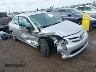 2011 Toyota Corolla L with VIN 2T1BU4EE5BC594215, listed as a IAAI auction lot 41802263 with 126,457 mi miles and . Bid and sale history available at DreamBid. Image 1.