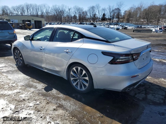 2023 Nissan Maxima Platinum with VIN 1N4AA6FVXPC501029, listed as a Copart auction lot 46480115 with 17,097 mi miles and Salvage Title. Bid and sale history available at carsss.com. Image 2.