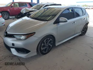 2016 Scion iM z VIN JTNKARJE1GJ520034, wystawiony jako Copart lot #56599095 z przebiegiem 171 537 mil mil oraz Szkoda całkowita • Salvage title. Historia ofert i sprzedaży dostępna na DreamBid. Obrazek 1.