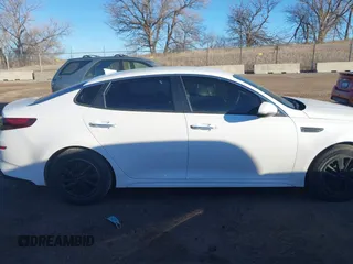 2019 Kia Optima LX with VIN 5XXGT4L39KG280991, listed as a IAAI auction lot 41639322 with 107,039 mi miles. Bid and sale history available at carsss.com. Image 13.