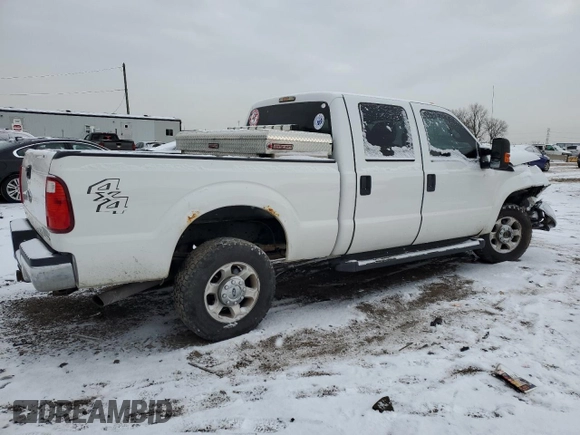 2016 Ford F-250 Lariat with VIN 1FT7W2B60GED37016, listed as a Copart auction lot 42134215 with Not Provided miles and Salvage Title. Bid and sale history available at DreamBid. Image 3.