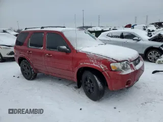 2007 Ford Escape Limited with VIN 1FMCU941X7KA37401, listed as a Copart auction lot 89116395 with 120,409 mi miles and Clean Title. Bid and sale history available at carsss.com. Image 4.