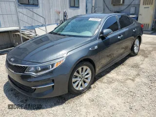 2016 Kia Optima EX with VIN 5XXGU4L36GG022433, listed as a Copart auction lot 65420345 with 161,665 mi miles and Clean title. Bid and sale history available at DreamBid. Image 1.