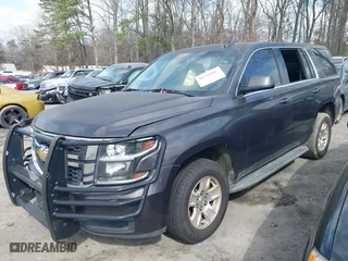 2017 Chevrolet Tahoe Commercial with VIN 1GNLCDEC2HR256539, listed as a IAAI auction lot 41718466 with 202,134 mi miles. Bid and sale history available at carsss.com. Image 2.