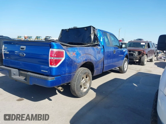 2014 Ford F-150 XL with VIN 1FTEX1CM7EFC70627, listed as a IAAI auction lot 41976216 with 31,676 mi miles. Bid and sale history available at carsss.com. Image 4.