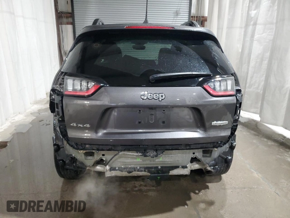 2022 Jeep Cherokee Latitude Lux with VIN 1C4PJMMX0ND537493, listed as a Copart auction lot 46104645 with 37,100 mi miles and Salvage title. Bid and sale history available at DreamBid. Image 6.